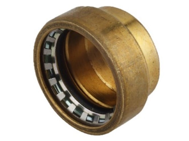 Kirchhoff Koperen eindkap blank 15 mm 1 socket (S301) 989474117