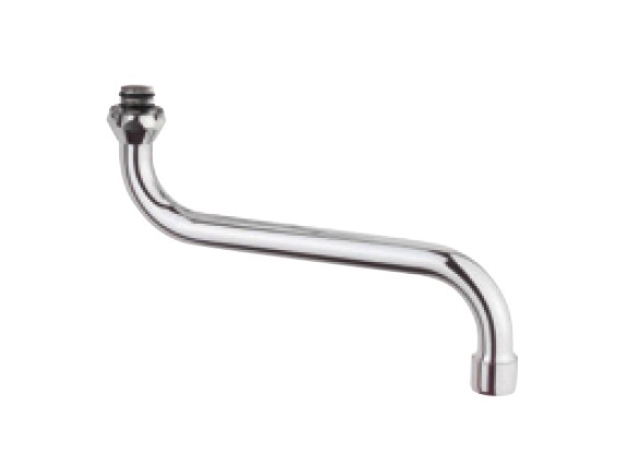 Kirchhoff S-vormige buisuitloop, 3/4" x 250 mm, met beluchter, O-ring - 98951118