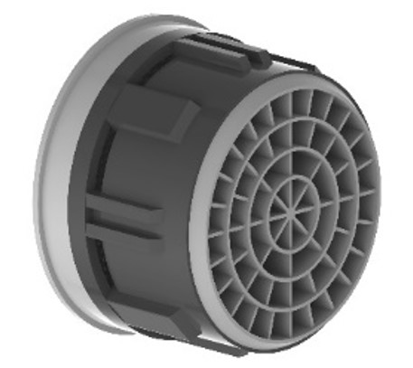 Kirchhoff Beluchtingsinzetstuk, M28, mit siliconen coating - 98956470