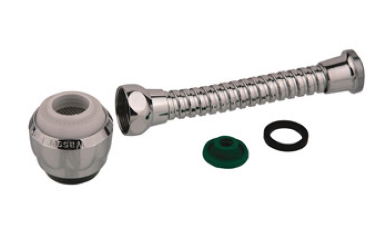 Kirchhoff ECO-SAVE metalen slang M22IT 7 5l min met sproeikop 98959061