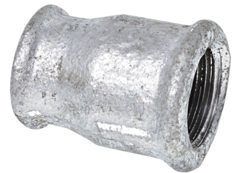 Kirchhoff Smeedbaar gietijzeren reduceerventiel dubbele sok verzinkt 1 2"IT x 3 8"IT (240) 989751055