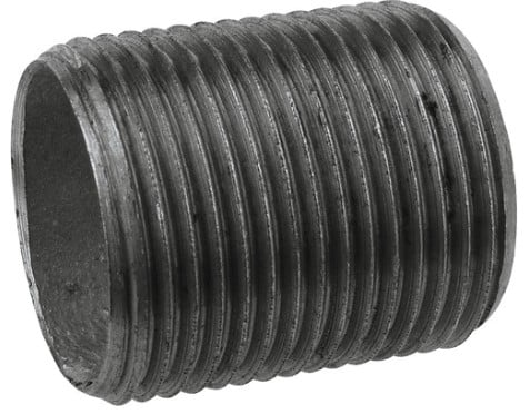 Kirchhoff Draadnippel van smeedbaar ijzer verzinkt 3 4"ET x 30 mm (531) (5x) 989764260