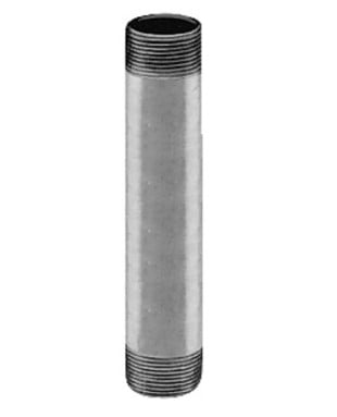 Kirchhoff Smeedbare ijzeren pijpnippel verzinkt 1 2" x 400 mm (23) 989821855