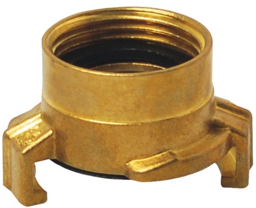Kirchhoff Messing snelkoppelingsdraad blank 1"IT 989862048