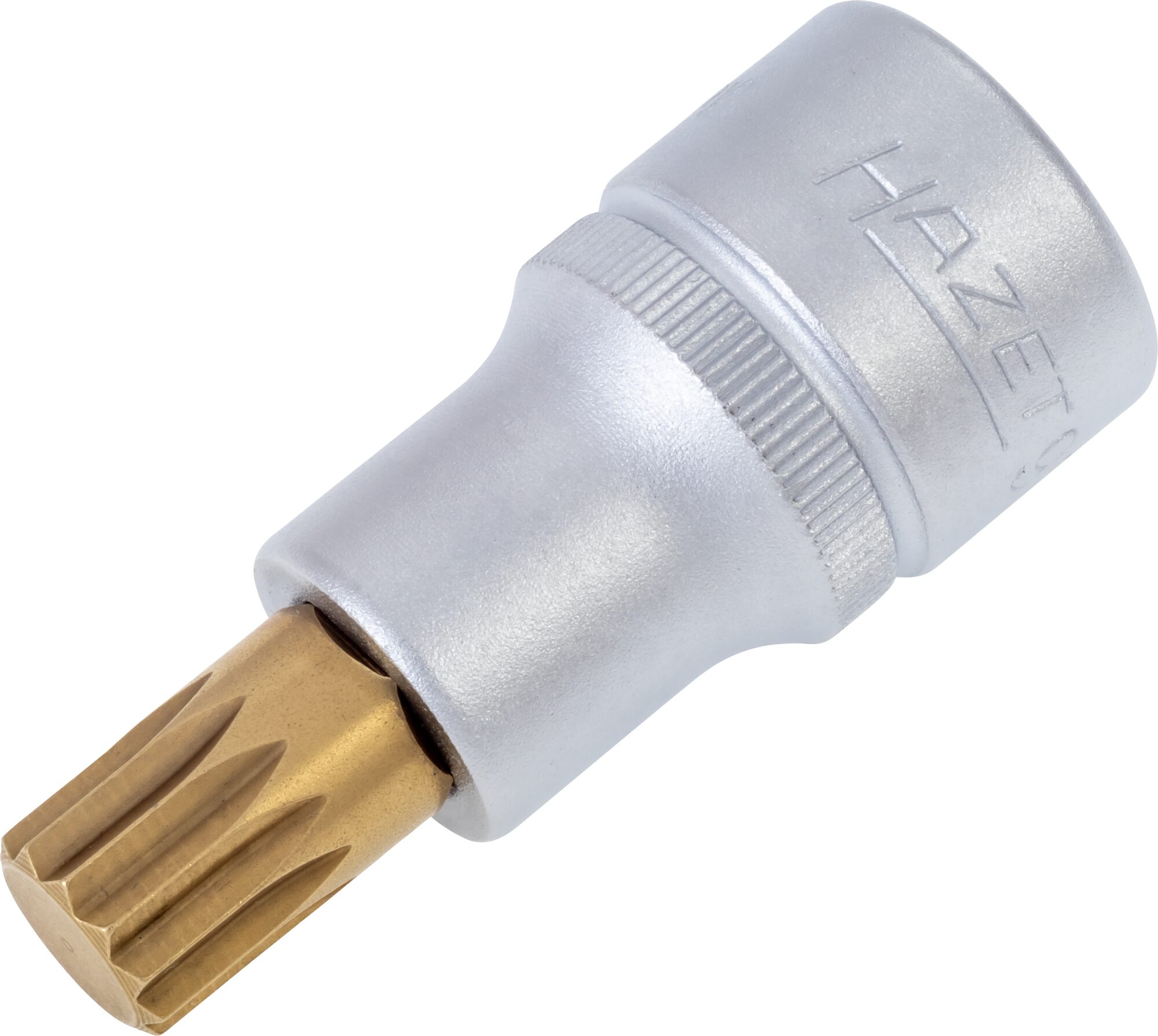 HAZET Dopsleutelbit 990-12 · 1/2 inch (12,5 mm) vierkant hol · Binnenveeltandprofiel XZN · SW M12