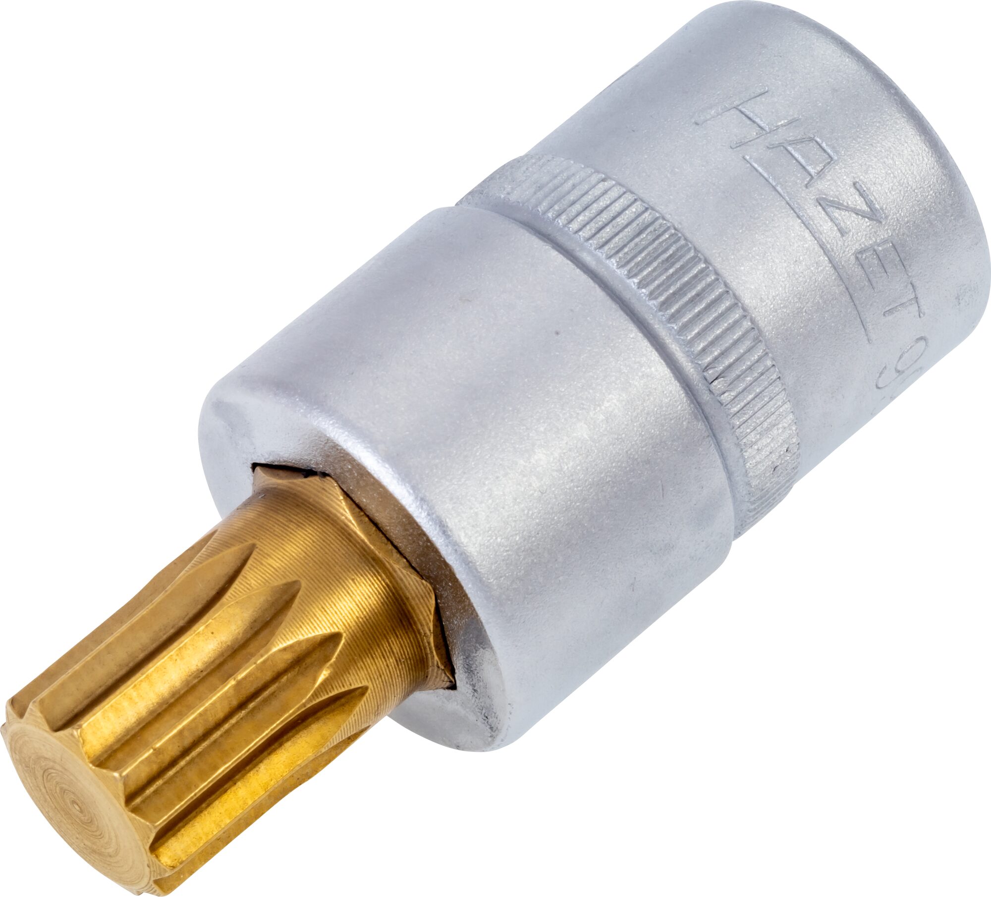HAZET Dopsleutelbit 990-14 · 1/2 inch (12,5 mm) vierkant hol · Binnenveeltandprofiel XZN · SW M14
