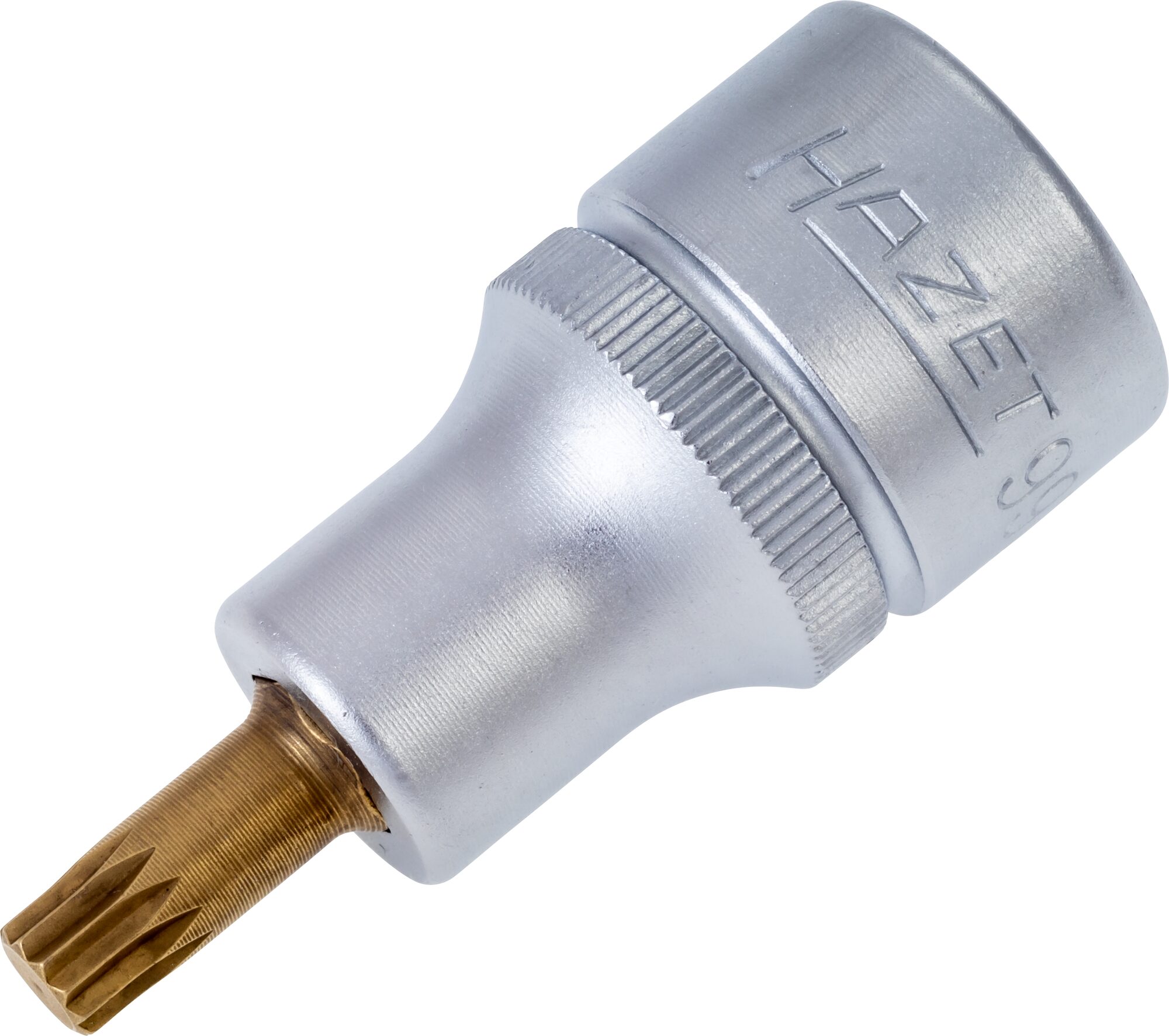 HAZET Dopsleutelbit 990-6 · 1/2 inch (12,5 mm) vierkant hol · Binnenveeltandprofiel XZN · SW M6