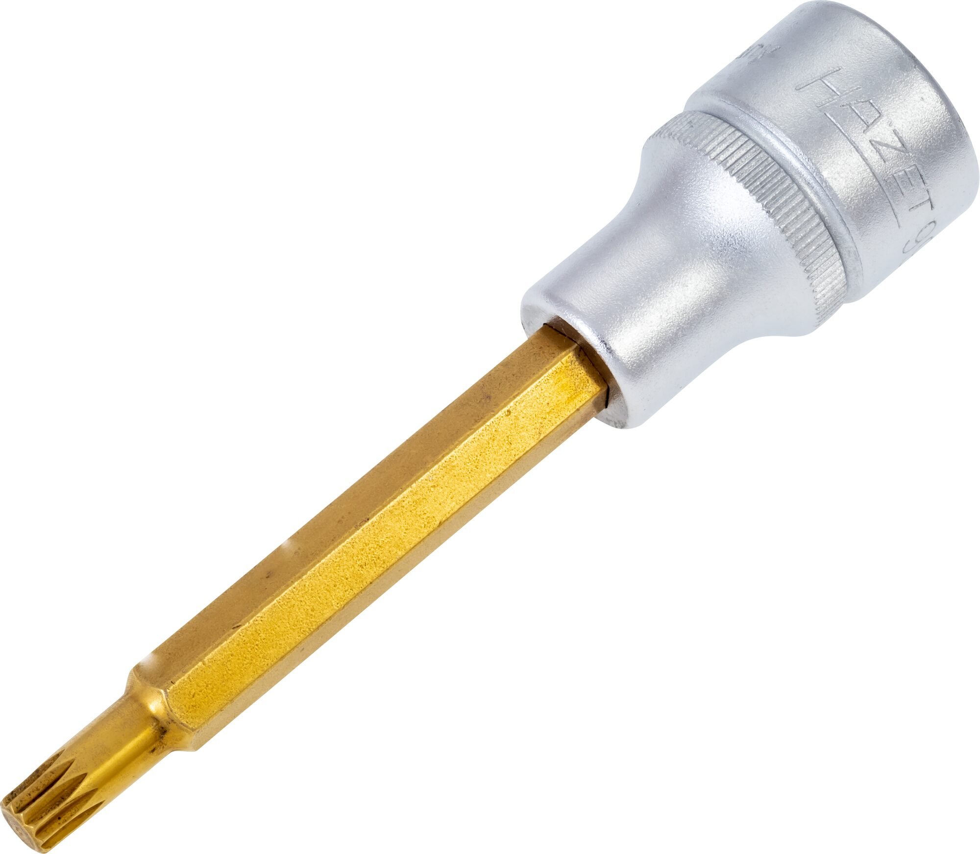 HAZET Dopsleutelbit 990LG-9 · 1/2 inch (12,5 mm) vierkant hol · Binnenveeltandprofiel XZN · SW M9