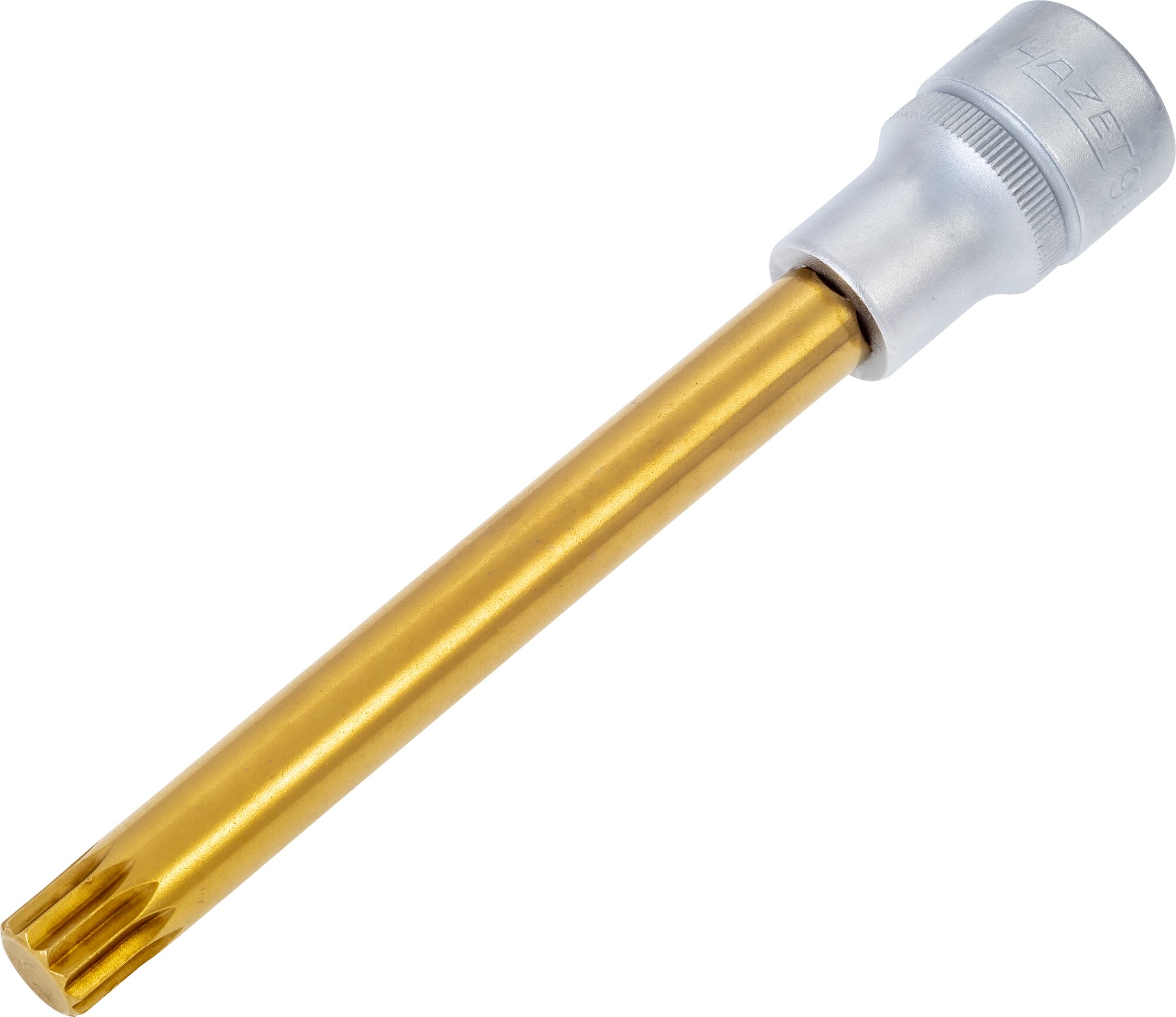 HAZET Dopsleutelbit 990SLG-12 · 1/2 inch (12,5 mm) vierkant hol · Binnenveeltandprofiel XZN · SW M12