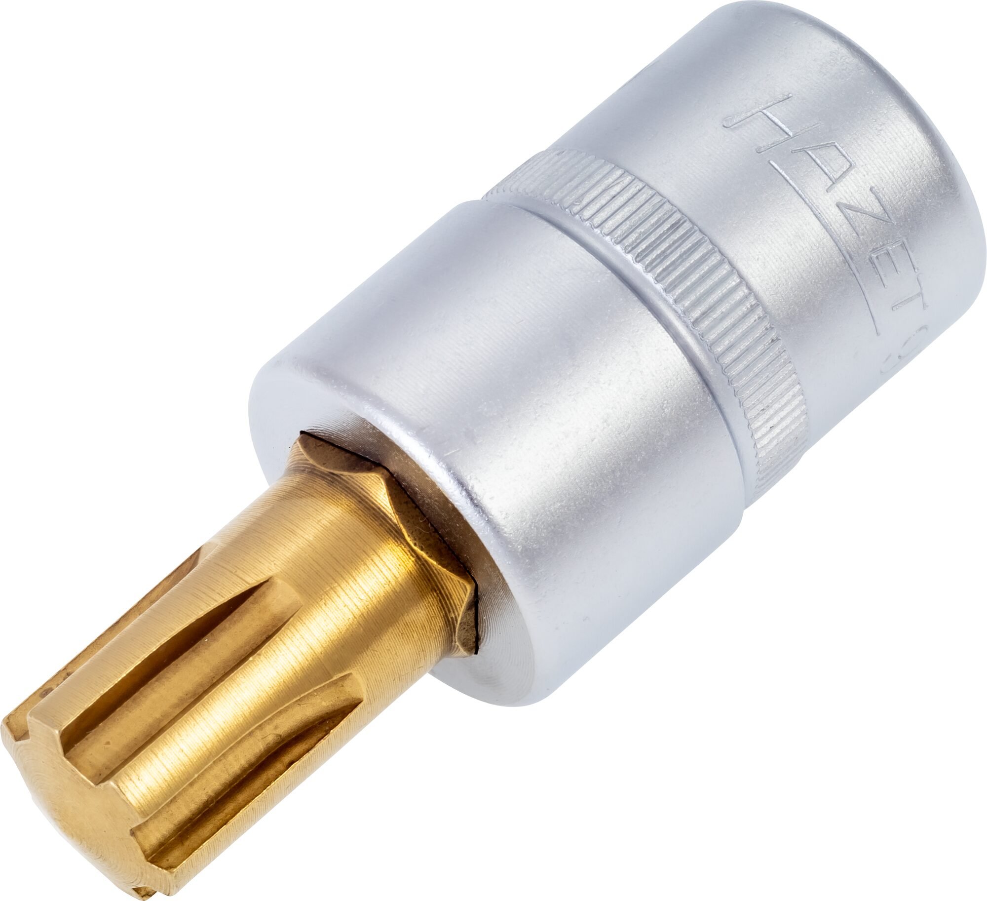 HAZET Dopsleutelbit 991-14 · 1/2 inch (12,5 mm) vierkant hol · Binnenspieprofiel Ribe-CV · SW M14