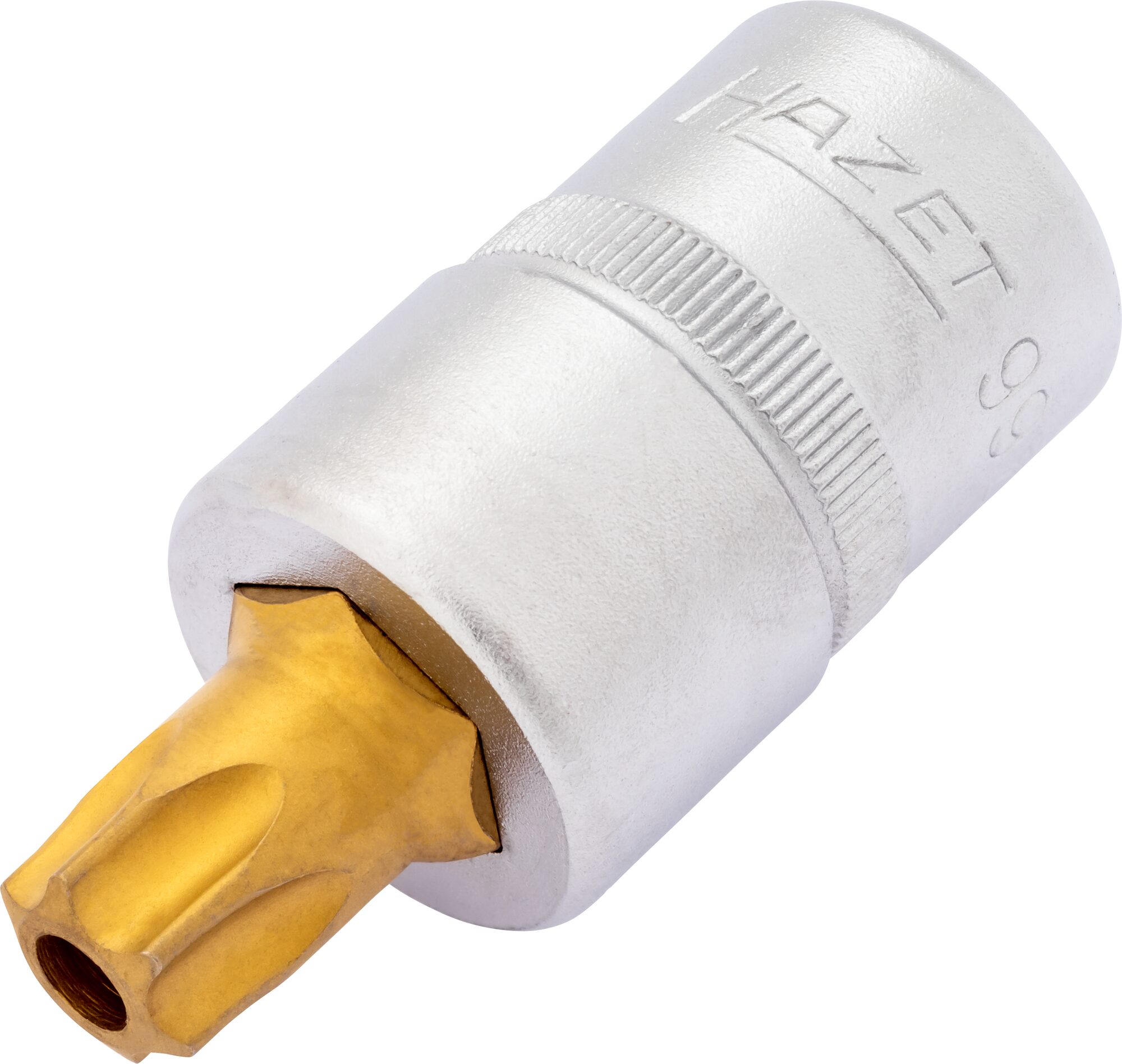 HAZET Dopsleutelbit 992-T55H · 1/2 inch (12,5 mm) vierkant hol · Tamper resistant TORX®-profiel · SW T55H