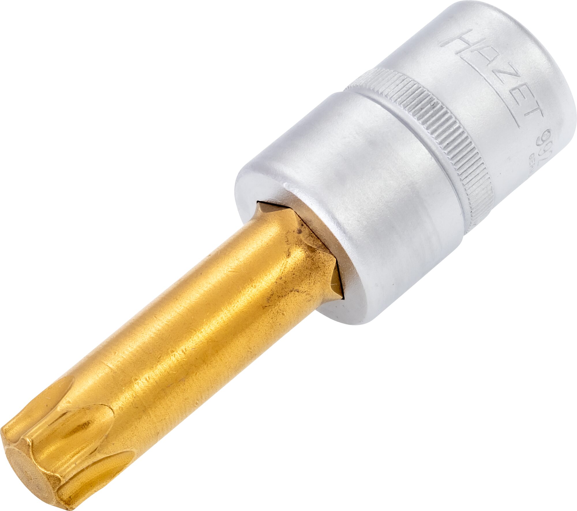 HAZET Dopsleutelbit 992LG-T60 · 1/2 inch (12,5 mm) vierkant hol · Binnen-TORX®-profiel · SW T60