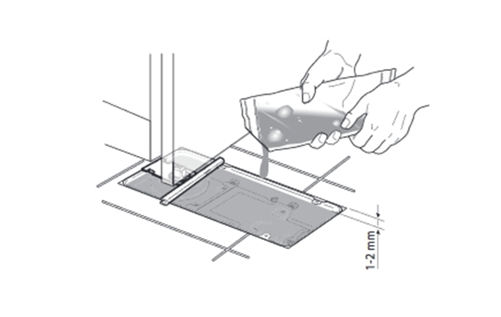 ASSA ABLOY MA0612S0 Opvulgel (AC612) voor vloerveren A000308413