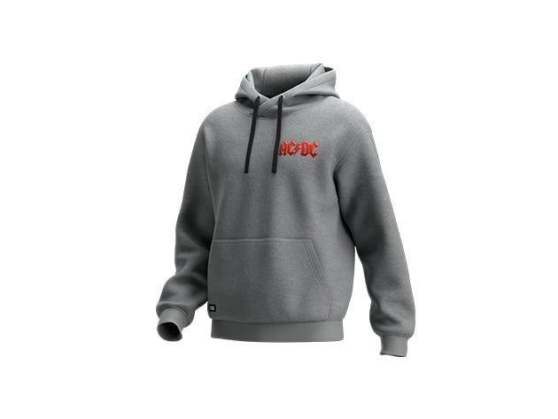 Safety Jogger ACDC Hoodie | Lichtgrijs Rood | Maat XXL WI1016XXL