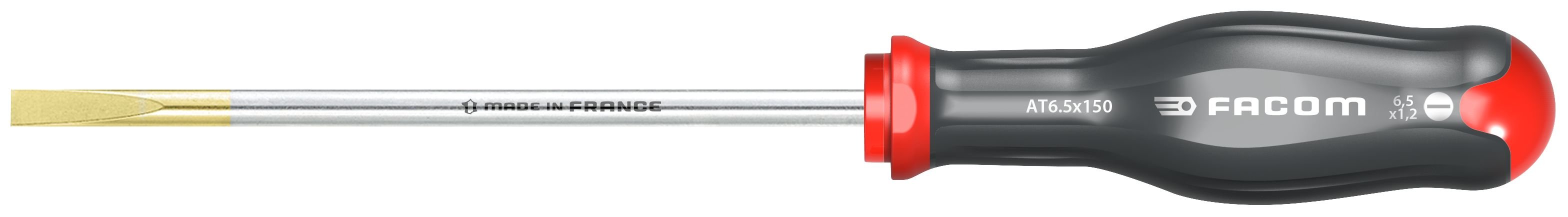 Facom Schroevendraaier Protwist Sleuf 6.5X125 - AT6.5X125 - AT6.5X125