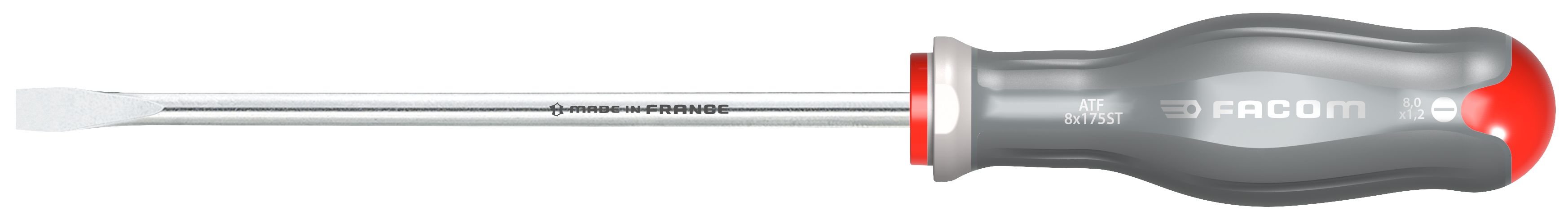 Facom Schroevendraaier Protwist Sleuf 8X175 Inox - ATF8X175ST - ATF8X175ST