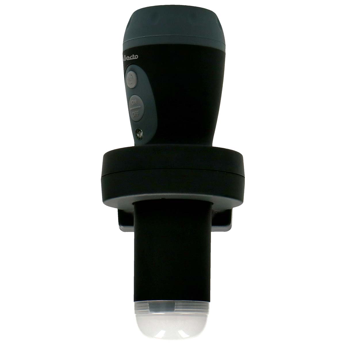 Alecto Oplaadbare LED-zaklamp Zwart - ATL-110ZT