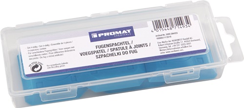 Promat Voegkwartet | geschikt voor hoekige en ronde voegen | kunststof | 4-delig set - 3000264023 - 3000264023