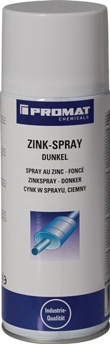 Promat Zinkspray | 400 ml | donkergrijs/stofgrijs | spuitbus - 4000354065 - 4000354065