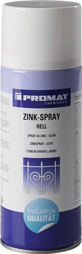 Promat Zinkspray | licht | 400 ml | wit | aluminium | spuitbus - 4000354066 - 4000354066