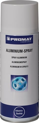 Promat Aluminiumspray tot +300 graden Celsius (kortstondig) | matzilver | 400 ml | spuitbus P - 4000354075 4000354075