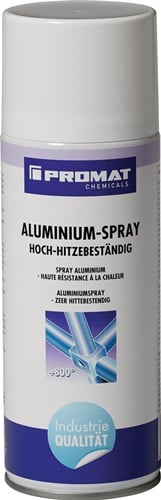 Promat Aluminiumspray | tot +500 graden Celsius | lichtzilver | glanzend | 400 ml | spuitbus - 4000354076 4000354076