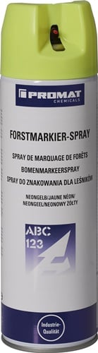 Promat Bomenmarkeerspray | neongeel | 500 ml | spuitbus - 4000354221 - 4000354221