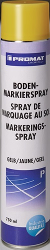 Promat Bodemmarkeringsspray | 750 ml | geel | spuitbus - 4000354261 4000354261
