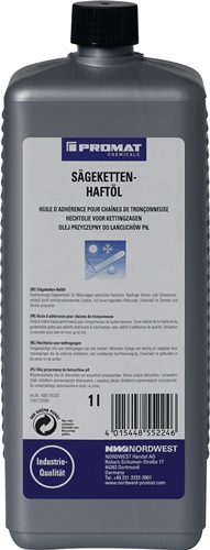 Promat Zaagketting-hechtolie 100-120 mm²/s (bij 40graden Celsius) | 1 l fles - 4000355320 4000355320