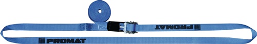 Promat Sjorband | DIN EN 12195-2 | lengte 8 m | breedte 25 mm | met ratel LC omdr. 800 daN PROM - 4000365151 4000365151