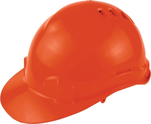 Promat Veiligheidshelm | ProCap | ORANGE | polyethyleen | EN 397 - 4000370263 4000370263