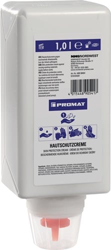 Promat Huidbeschermingscreme | 1 l | siliconevrij | geparfumeerd - 4000386561 4000386561