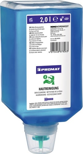 Promat Huidreiniger | 2 l | Variofles | geschikt voor 4000 386 580 lichte tot gemiddelde verontreiniging - 4000386566 4000386566