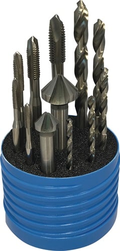 Promat Complete schroefdraadset | 12-delig | 3 in 1 multibox - 4000806019 4000806019