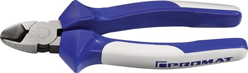 Promat/Tecwerk Zijsnijtang | lengte 145 mm | hoofd gepolijst | meercomponenten mantels - 4000810258