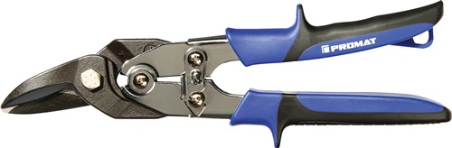 Promat Figuurschaar | lengte 260 mm rechts | staal max. 1,5 mm - 4000810972 4000810972