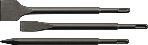 Promat Set insteekgereedschap | SDS-plus 3-delig | in kunststofbox | lengte 250 mm | KU-box - 4000812480 - 4000812480
