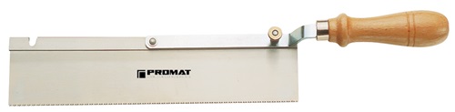 Promat Verstekzaag | blad-L250xB60mm | speciaal staal gebogen verstelbaar - 4000814296 4000814296