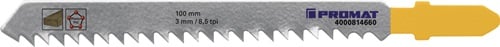 Promat Decoupeerzaagblad | totale lengte 100 mm | tandverdeling 3 mm | HCS | 5 stuks / kaart - 4000814660 4000814660