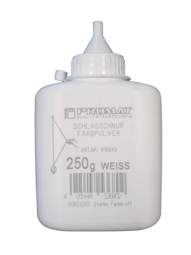 Promat Slaglijnkrijt | 1000 g blauw | kunststoffles - 4000816652 4000816652