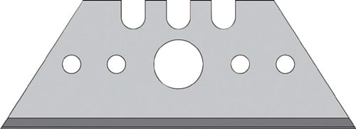 Promat Trapeziummes | L52xB18,7xS0,65mm | met perforatie | 10 stuks / dispenser - 4000817765 - 4000817765