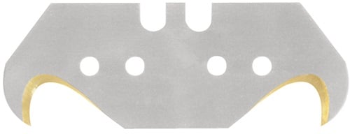 Promat Haakmes | L48,2xB18,7xS0,65mm | titanium met perforatie | 10 stuks / dispenser - 4000817768 4000817768