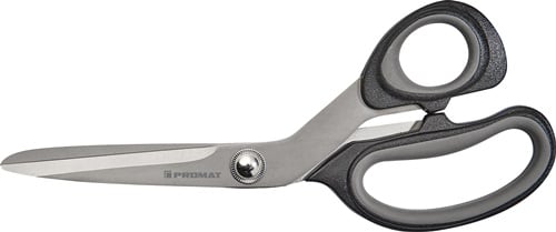 Promat Universele schaar | 210 mm | met 2C-oog titaniumgecoat | zwart/grijs - 4000818430 - 4000818430