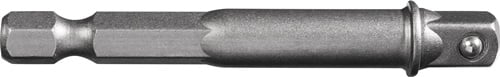Promat Adapter | aandrijfzeskant 1/4 inch | aandrijfvierkant 1/4 inch | lengte 65 mm - 4000821078 - 4000821078