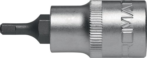 Promat Dopsleutelbit | 1/2 inch binnen-6-kant | sleutelwijdte 4 mm | lengte 55 mm - 4000821226 4000821226
