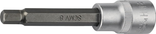Promat Dopsleutelbit | 1/2 inch binnen-6-kant | sleutelwijdte 10 mm | lengte 100 mm - 4000821377 4000821377