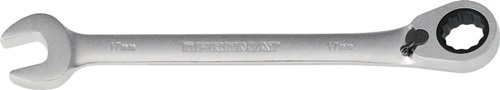 Promat Steekringratelsleutel | sleutelwijdte 8 mm lengte 135 mm | omschakelbaar - 4000821440 4000821440
