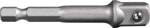 Promat Adapter | aandrijfzeskant 3/8 inch | aandrijfvierkant 3/8 inch | lengte 72 mm - 4000822343 - 4000822343