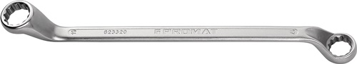 Promat/Tecwerk Dubbele ringsleutel | 13 x 17 mm 263 mm | diep gebogen - 4000823312