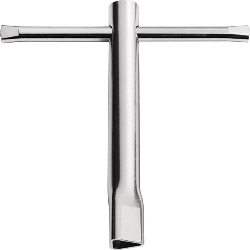 Promat Driekantsteeksleutel | DIN 22417 A | maat M5 lengte 100 mm | verzinkt - 4000824801 4000824801